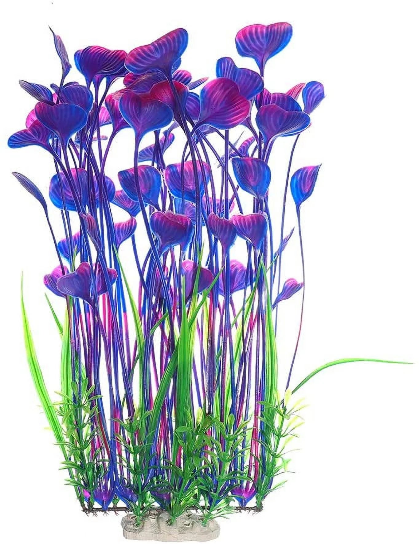 Large Aquarium Plants Artificial Plastic Fish Tank Plants Decoration Ornament for All Fish